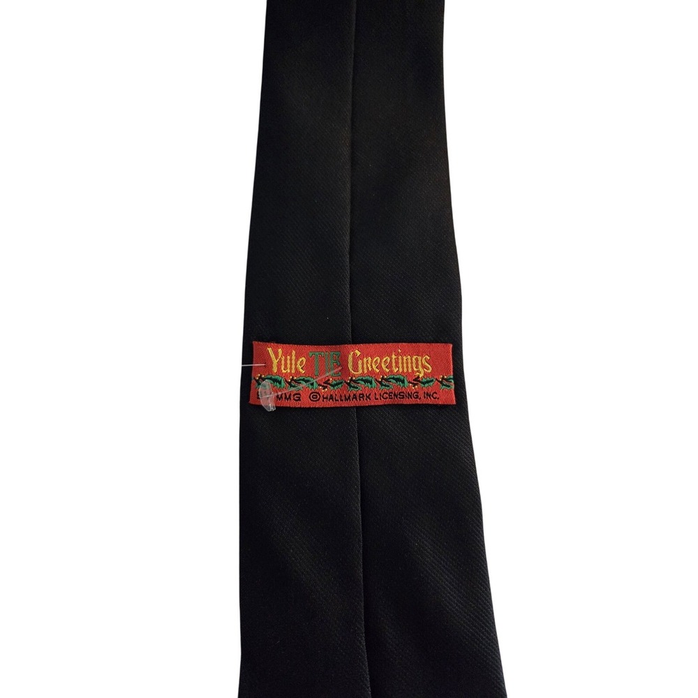 Yule Greetings‎ Hallmark Christmas Lights Holiday Tie Men's Necktie